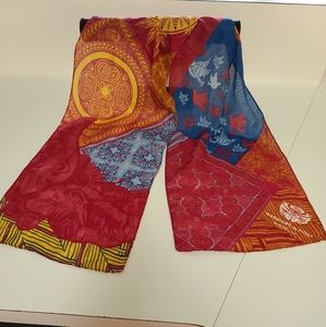 Breast cancer warrior scarf